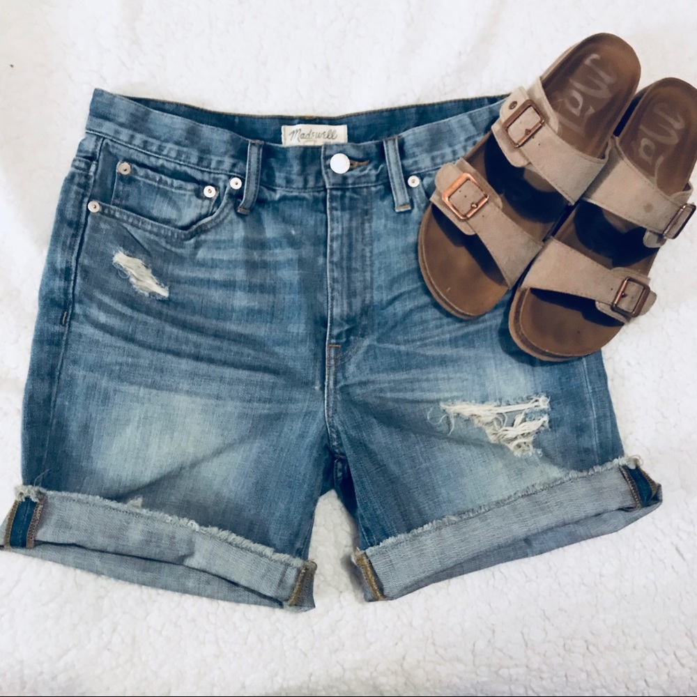 Sold Out Madewell High-Rise Denim Short